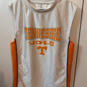 Tennessee Vols Kids Sleeveless Jersey  - Orange and White